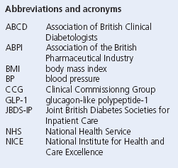 Abbreviations and acronyms