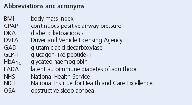 Abbreviations and acronyms